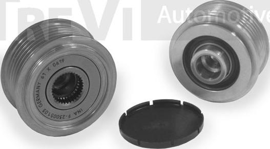 Trevi Automotive AP1065 - Pulley, alternator, freewheel clutch autospares.lv