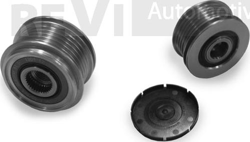 Trevi Automotive AP1153 - Pulley, alternator, freewheel clutch autospares.lv