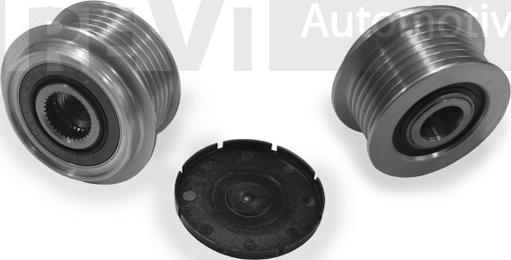 Trevi Automotive AP1101 - Pulley, alternator, freewheel clutch autospares.lv