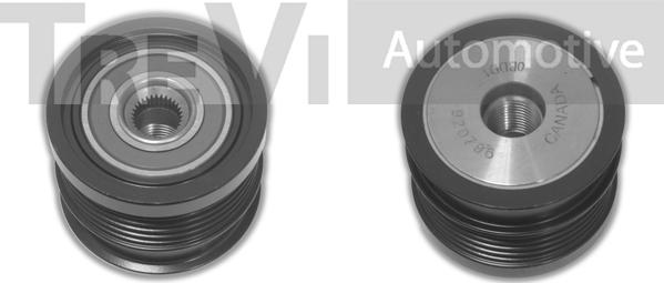 Trevi Automotive AP1131 - Pulley, alternator, freewheel clutch autospares.lv