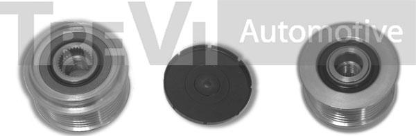 Trevi Automotive AP1206 - Pulley, alternator, freewheel clutch autospares.lv