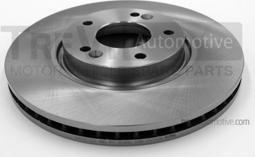 Trevi Automotive BD1230 - Brake Disc autospares.lv