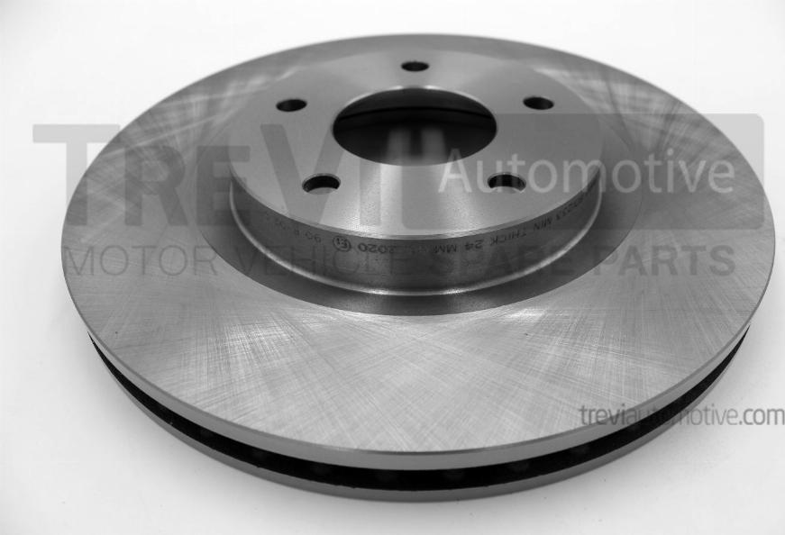 Trevi Automotive BD1233 - Brake Disc autospares.lv