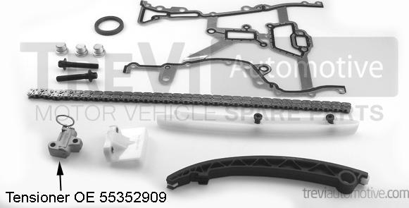 Trevi Automotive KC1039 - Timing Chain Kit autospares.lv