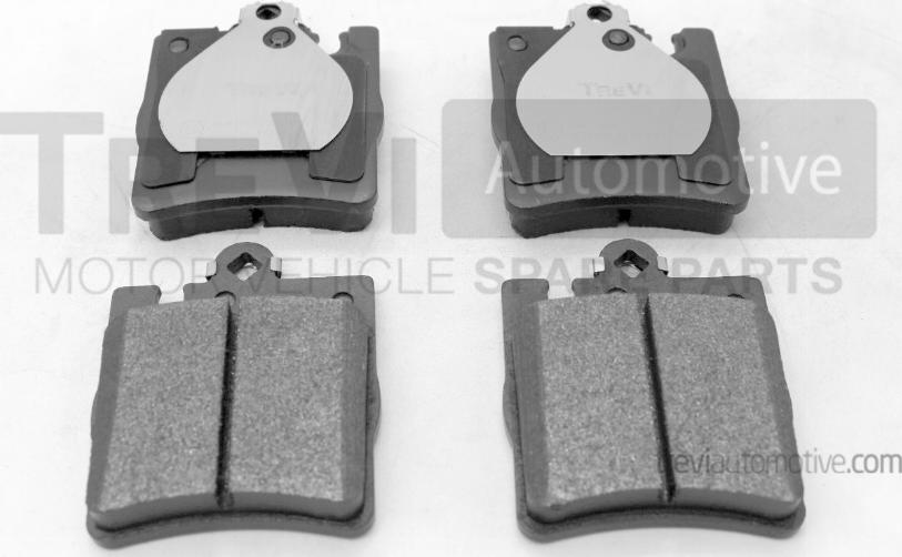 Trevi Automotive PF1064 - Brake Pad Set, disc brake autospares.lv