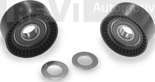 Trevi Automotive TA1461 - Pulley, v-ribbed belt autospares.lv