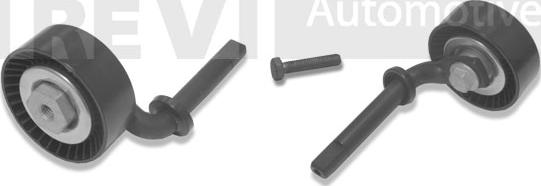 Trevi Automotive TA1551 - Pulley, v-ribbed belt autospares.lv