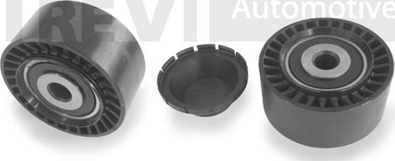 Trevi Automotive TA1537 - Pulley, v-ribbed belt autospares.lv