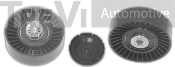 Trevi Automotive TA1526 - Pulley, v-ribbed belt autospares.lv