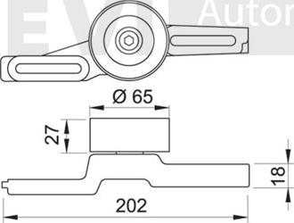 Trevi Automotive TA1064 - Pulley, v-ribbed belt autospares.lv