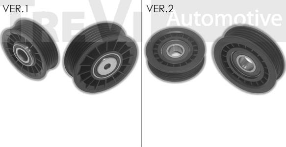 Trevi Automotive TA1012 - Pulley, v-ribbed belt autospares.lv