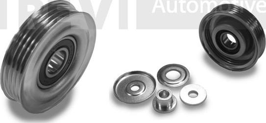 Trevi Automotive TA2079 - Pulley, v-ribbed belt autospares.lv