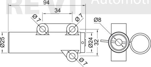 Trevi Automotive TD1581 - Vibration Damper, timing belt autospares.lv