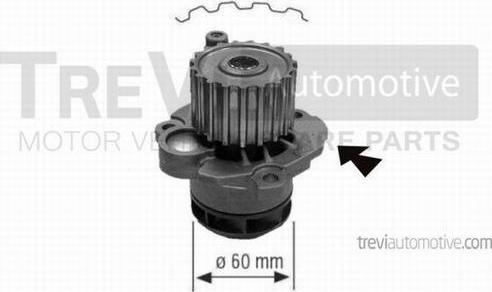 Trevi Automotive TP906 - Water Pump autospares.lv