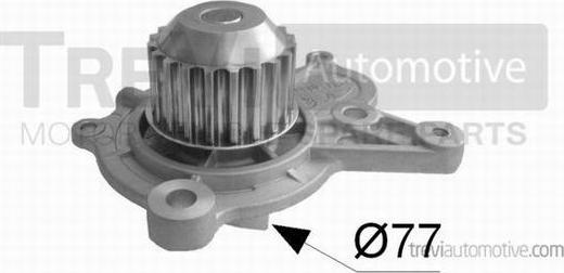 Trevi Automotive TP929 - Water Pump autospares.lv