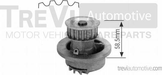 Trevi Automotive TP542 - Water Pump autospares.lv