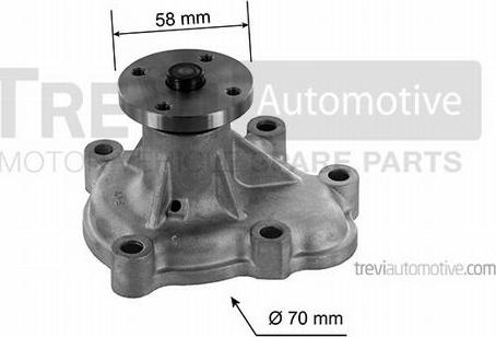 Trevi Automotive TP764 - Water Pump autospares.lv