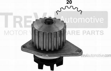 Trevi Automotive TP728 - Water Pump autospares.lv