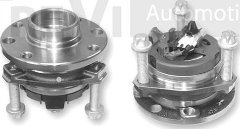 Trevi Automotive WB1609 - Wheel hub, bearing Kit autospares.lv