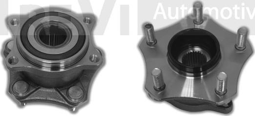 Trevi Automotive WB1052 - Wheel hub, bearing Kit autospares.lv