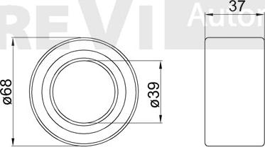 Trevi Automotive WB1246 - Wheel hub, bearing Kit autospares.lv