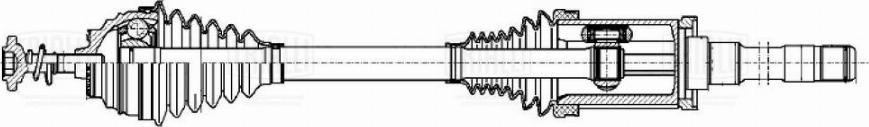 Trialli AR 2623 - Drive Shaft autospares.lv