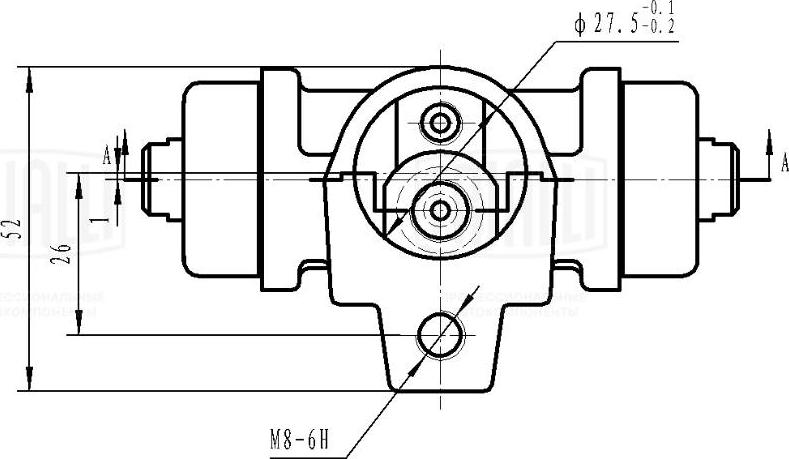 Trialli CF 1846 - Wheel Brake Cylinder autospares.lv