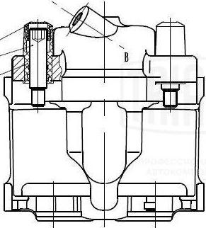 Trialli CF 182015 - Brake Caliper autospares.lv