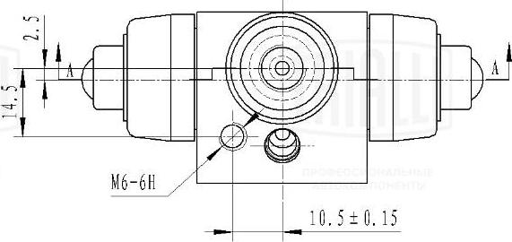 Trialli CF 2003 - Wheel Brake Cylinder autospares.lv