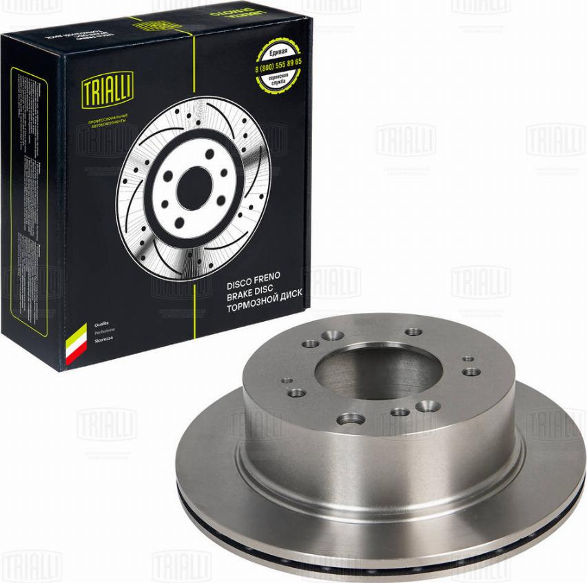 Trialli DF 073304 - Brake Disc autospares.lv