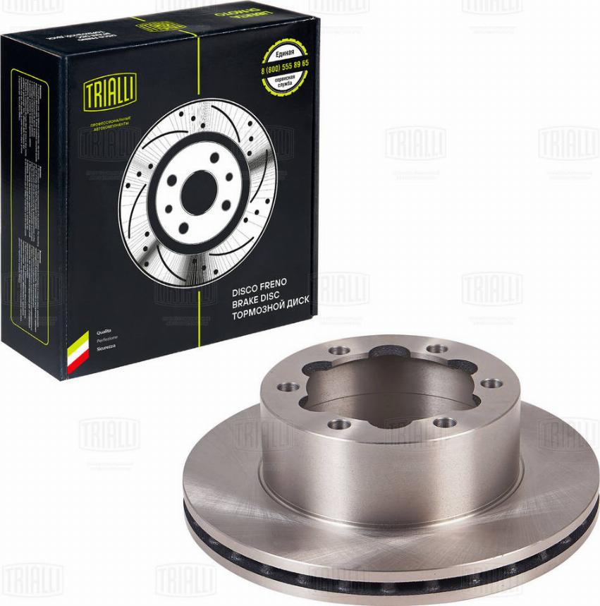 Trialli DF 190408 - Brake Disc autospares.lv