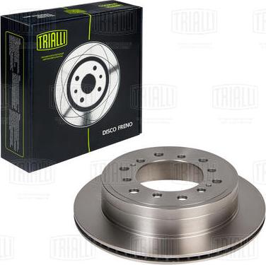 Trialli DF 190610 - Brake Disc autospares.lv