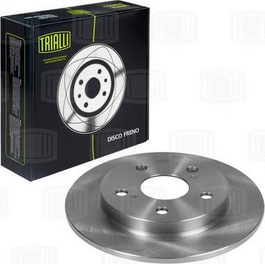 Trialli DF 190121 - Brake Disc autospares.lv