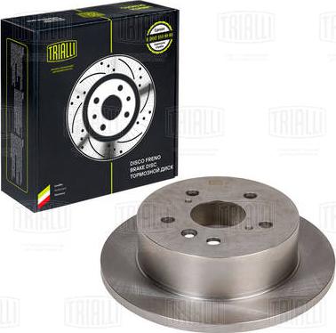 Trialli DF 190302 - Brake Disc autospares.lv