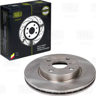 Trialli DF 190202 - Brake Disc autospares.lv