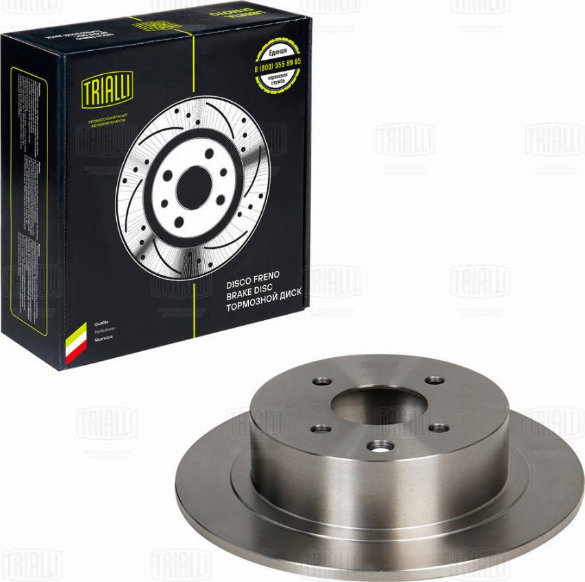 Trialli DF 140129 - Brake Disc autospares.lv