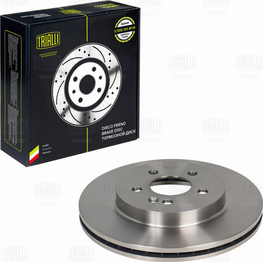 Trialli DF 150108 - Brake Disc autospares.lv