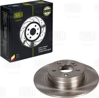 Trialli DF 150114 - Brake Disc autospares.lv