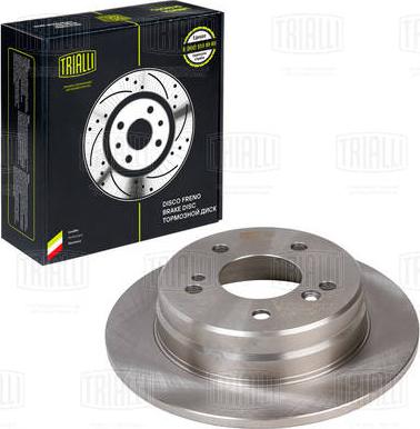 Trialli DF 150116 - Brake Disc autospares.lv