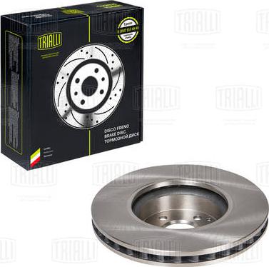 Trialli DF 150111 - Brake Disc autospares.lv