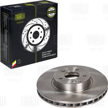 Trialli DF 150112 - Brake Disc autospares.lv