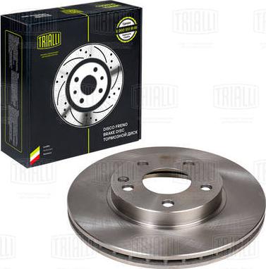 Trialli DF 150117 - Brake Disc autospares.lv