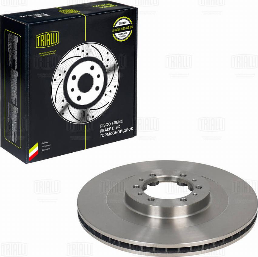 Trialli DF 117403 - Brake Disc autospares.lv