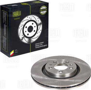 Trialli DF 180109 - Brake Disc autospares.lv