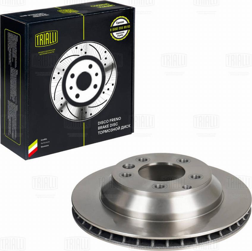 Trialli DF 180117 - Brake Disc autospares.lv