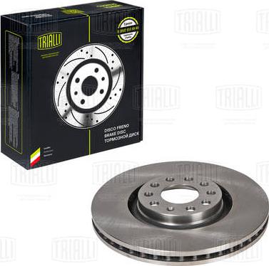 Trialli DF 180134 - Brake Disc autospares.lv