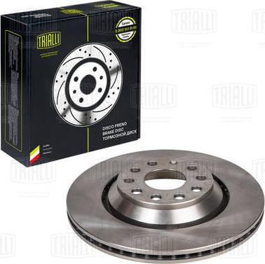 Trialli DF 180128 - Brake Disc autospares.lv