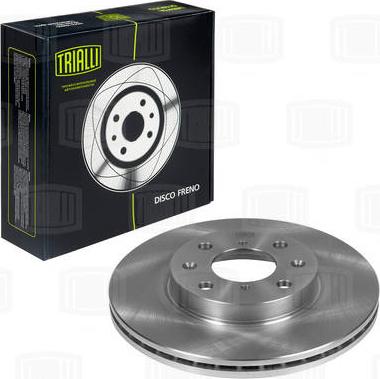 Trialli DF 240107 - Brake Disc autospares.lv