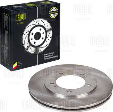 Trialli DF 240110 - Brake Disc autospares.lv