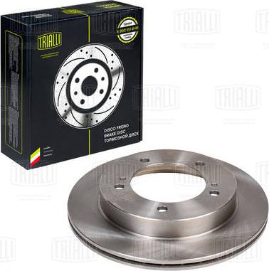 Trialli DF 240111 - Brake Disc autospares.lv